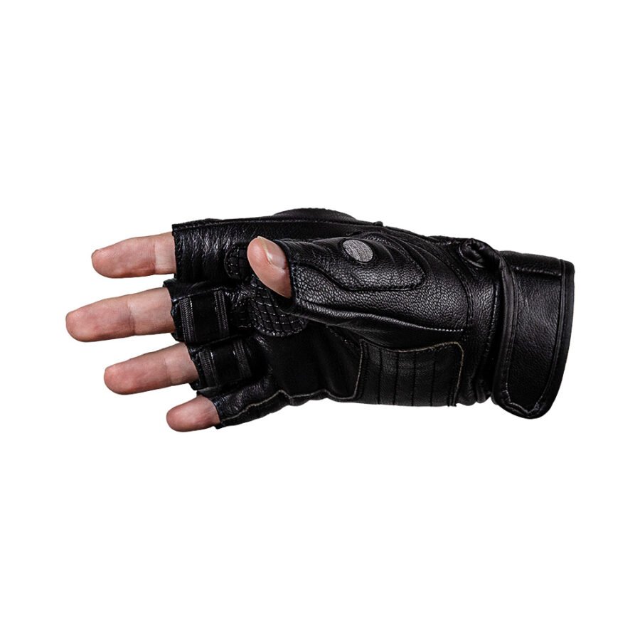 Luvas Texx Liberty Meio Dedo Pret Xxl 2xl [F016] - Imagem 3