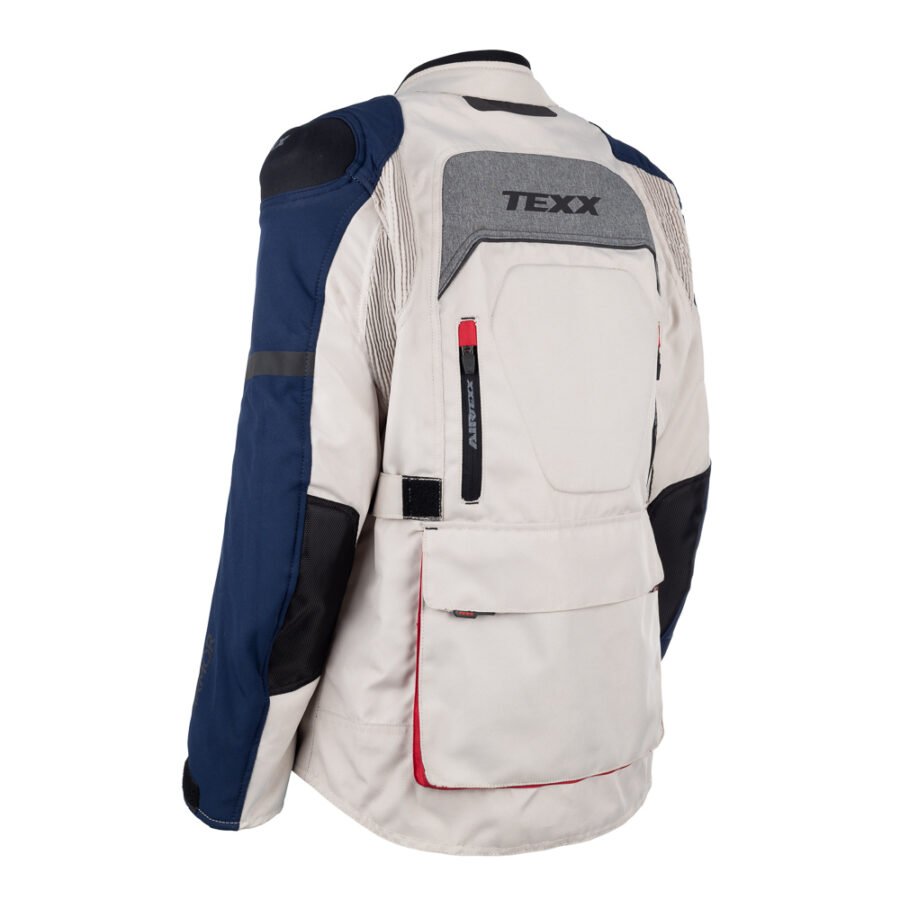 Jaqueta Texx Armor Ld Fem Branc Azul Verm Cinz    S [F016] - Imagem 2