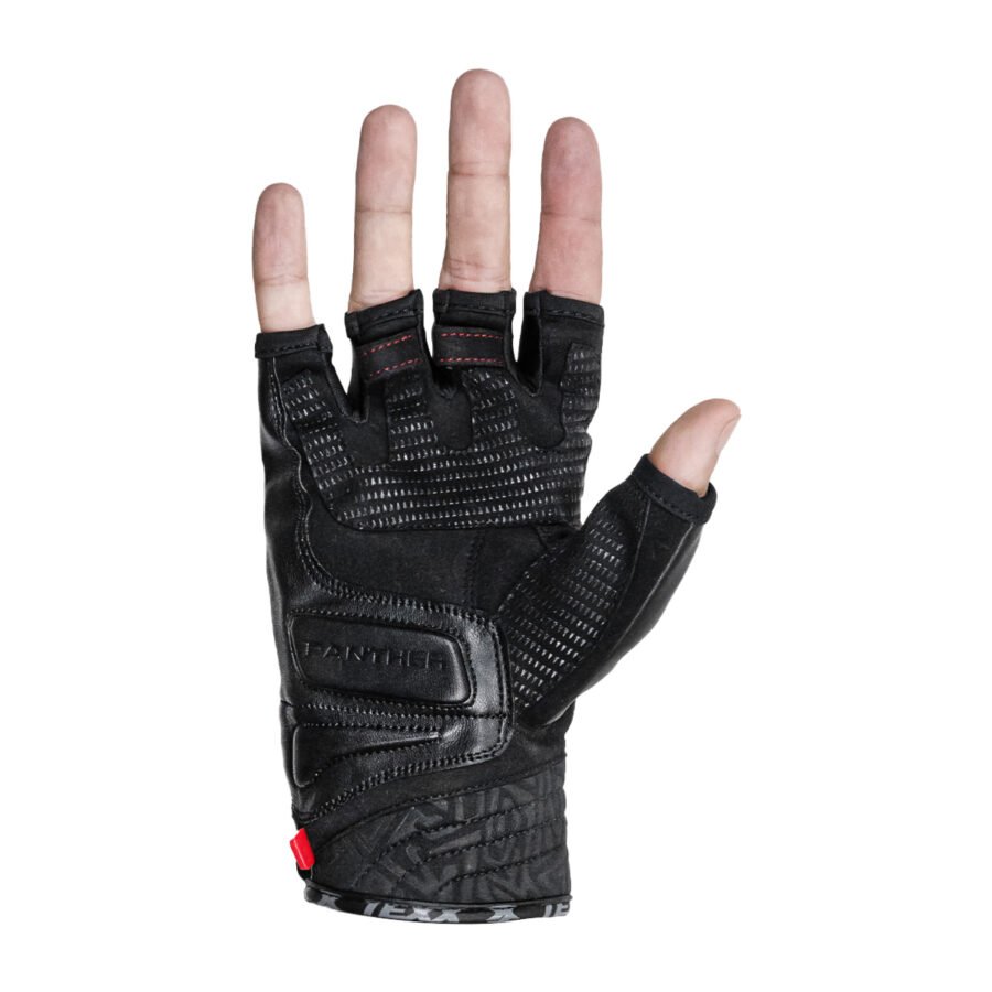 Luva Texx Phanter Meio Dedo Pret Xxxl 3xl [F016] - Imagem 2