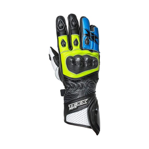 Luvas Texx Pista V2 Azul Verd