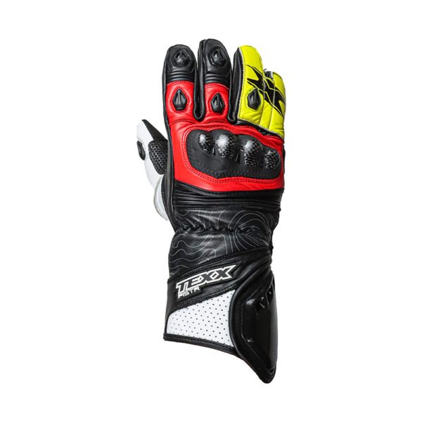 Luvas Texx Pista V2 Verm Amarel Xxxxxl 5xl [F016]