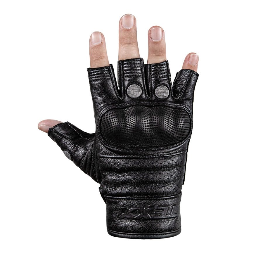 Luvas Texx Liberty Meio Dedo Pret Xxl 2xl [F016]