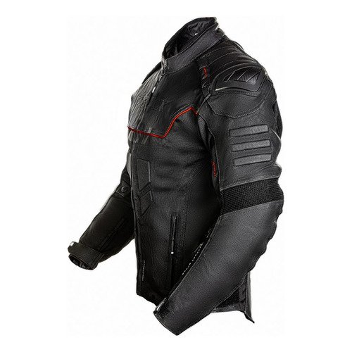Jaqueta Motociclista Texx Falcon V2 Couro E Cordura