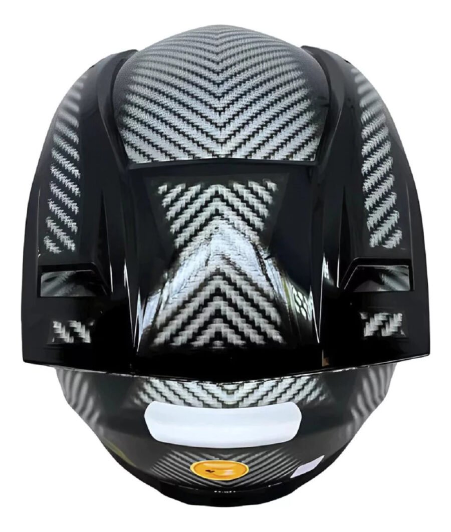 Capacete Moto Fechado Fw3 Gtr Com Oculos Fumê Interno Bavete - Imagem 5