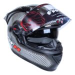 Capacete Moto Fechado Fw3 Gtr Com Oculos Fumê Interno Bavete